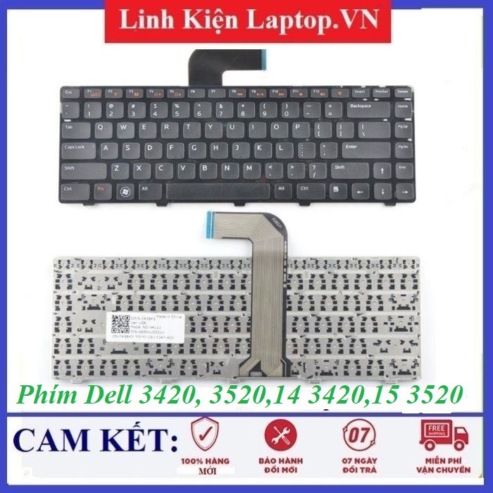 ⚡Bàn phím Dell Inspiron 3420, 3520,14 3420,15 3520