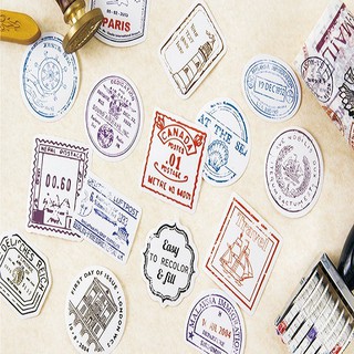 Sticker Dấu Bưu Kiện Lữ Hành