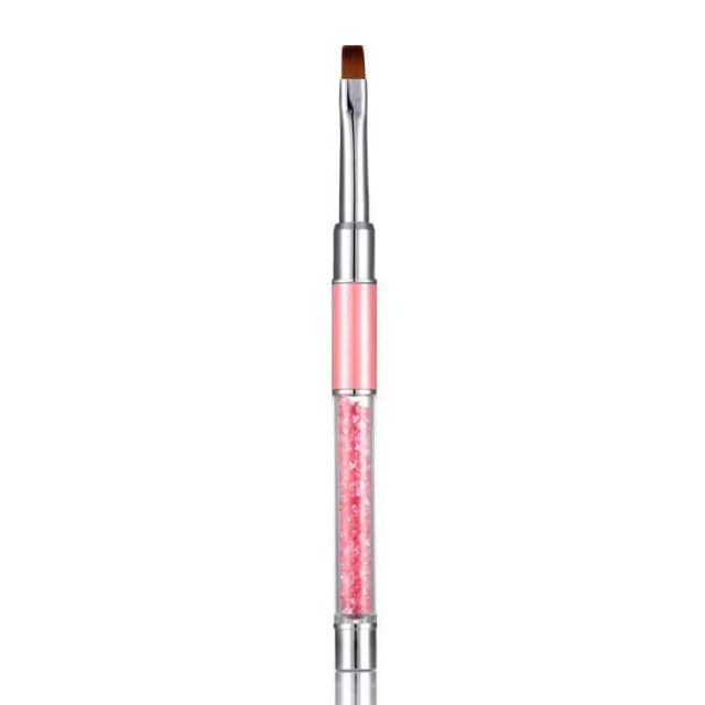 Cọ đầu vuông đắp gel loại thân kim cương
