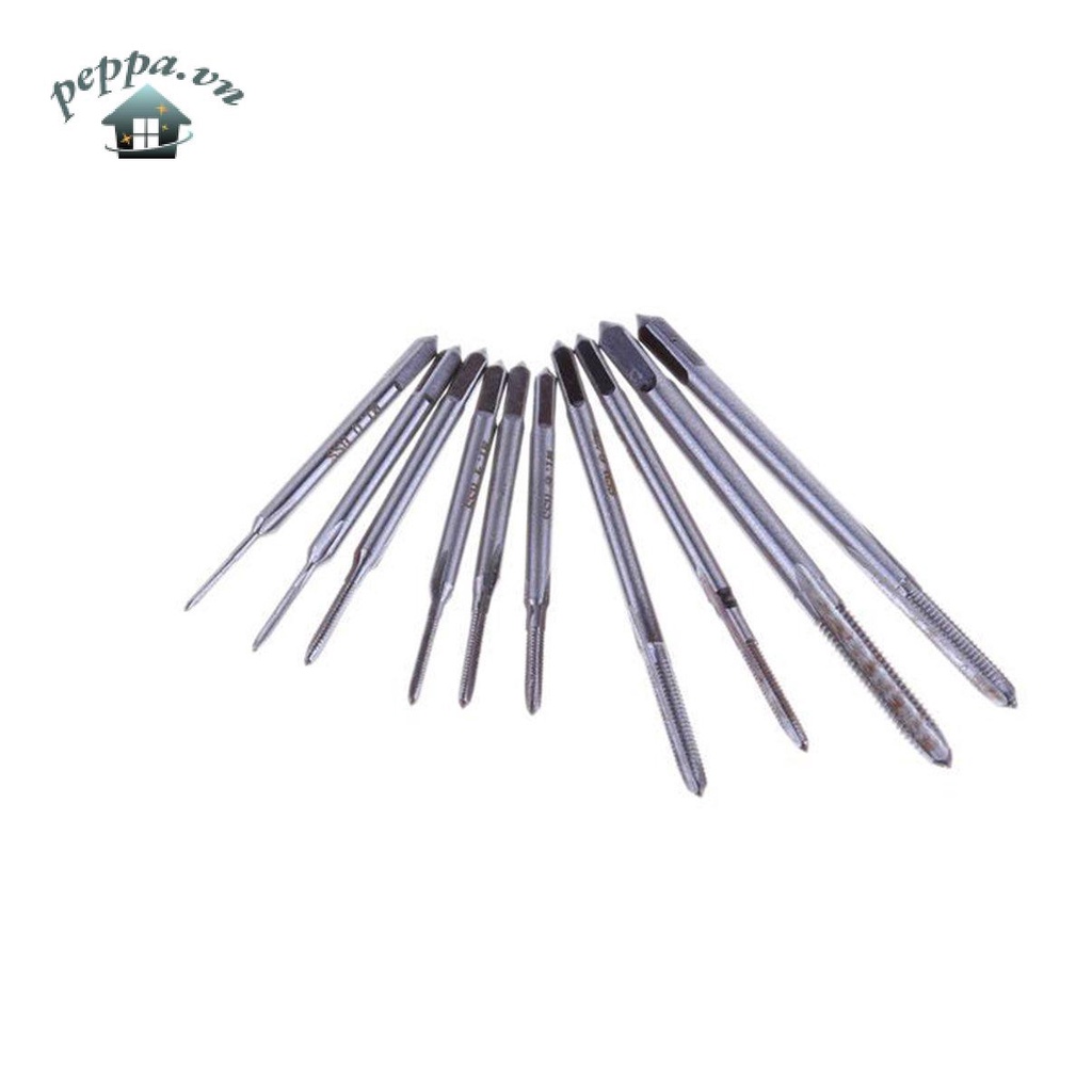 11pcs / set  Mini Screw Tap Set Hand Tap Thread Wire Tap / Threading Taps Attack Tool   M1 M1.2 M1.4 M1.6 M1.7 m1.8 M2 M2.5 M3 M3.5