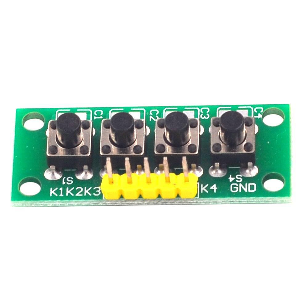 1x 4x4 Keypad Matrix Keyboard Module 16 Buttons Mcu Led Cho Arduino Mới