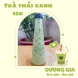 Trà thái xanh sữa tươi chai 330ml