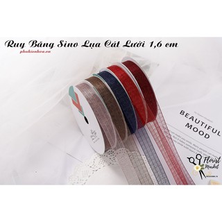 RUY BĂNG SINO LỤA CÁT LƯỚI 1.6CM