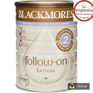 Sữa blackmores Úc bay air số 2 cho bé 6-12 tháng