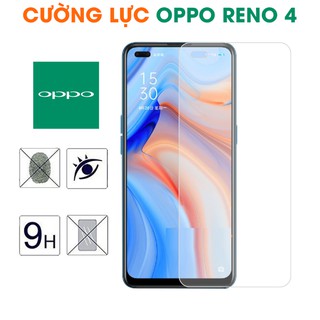 Cường lực 2.5D trong suốt Oppo Reno 4 mới