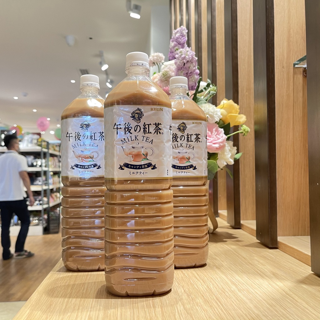 Trà sữa Kirin milk tea 1.5L  Sữa bò tươi và hồng trà thơm ngon, không chất hóa học