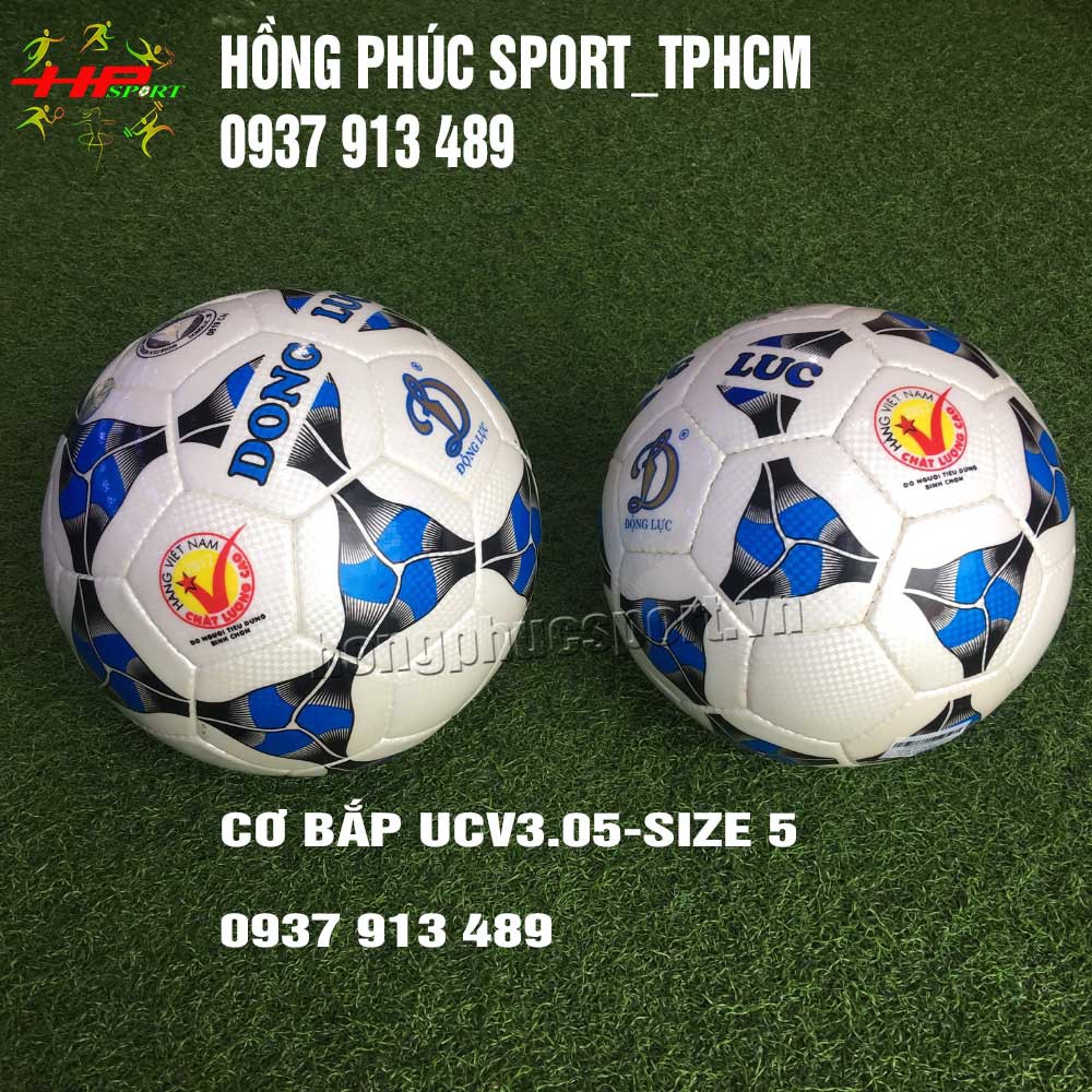 [Bán Lẻ Giá Sỉ] Quả bóng đá Động Lực cơ bắp UCV 3.05 Số 5 - Size 5 hàng chính hãng