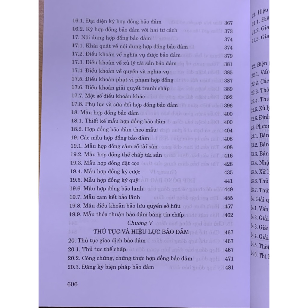 Sách - 9 biện pháp bảo đảm nghĩa vụ hợp đồng - tái bản lần thứ 3