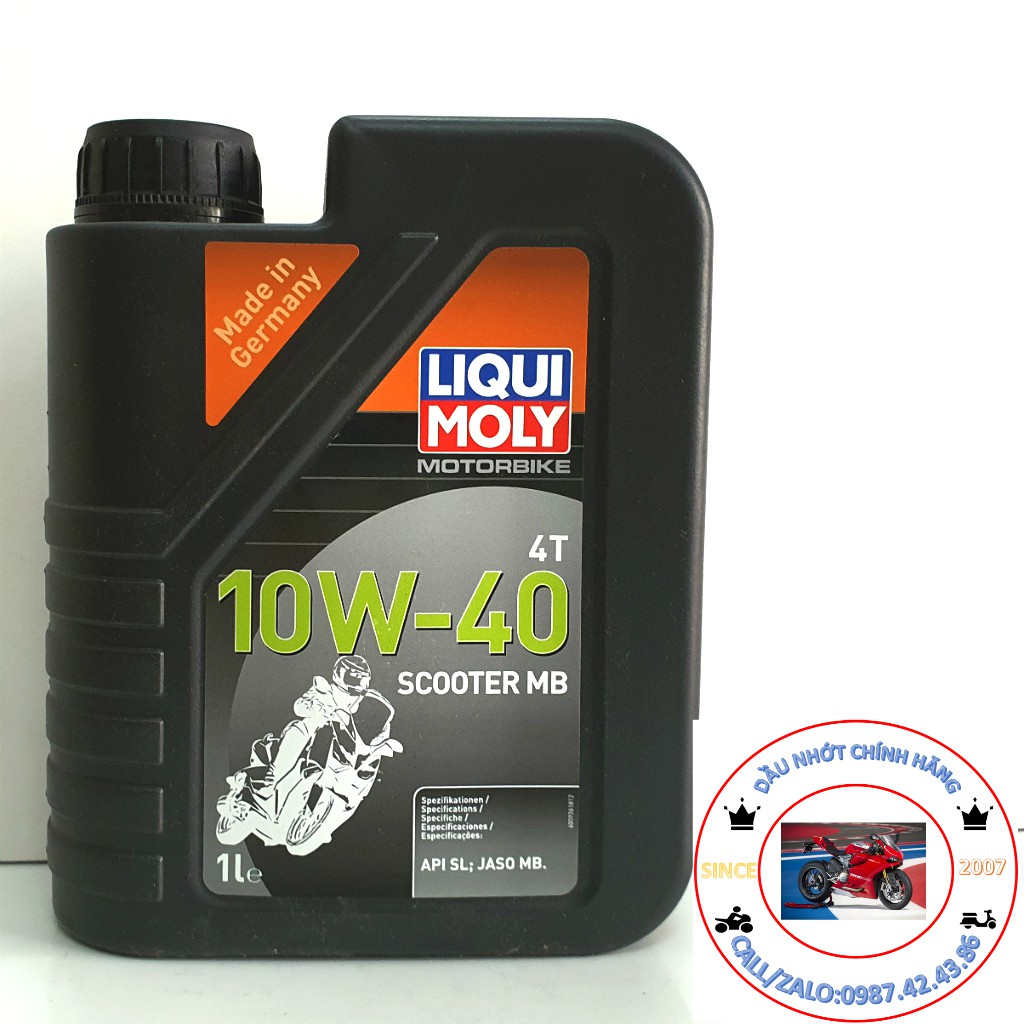 Nhớt Liqui Moly Scooter 10W40 1L