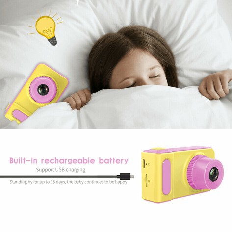 Máy Ảnh kỹ thuật số Mini cho bé Nhiều Màu Sắc dùng thẻ nhớ không dùng FILM ( HÀNG CHUẨN - CHẤT LƯỢNG CAO ) | BigBuy360 - bigbuy360.vn