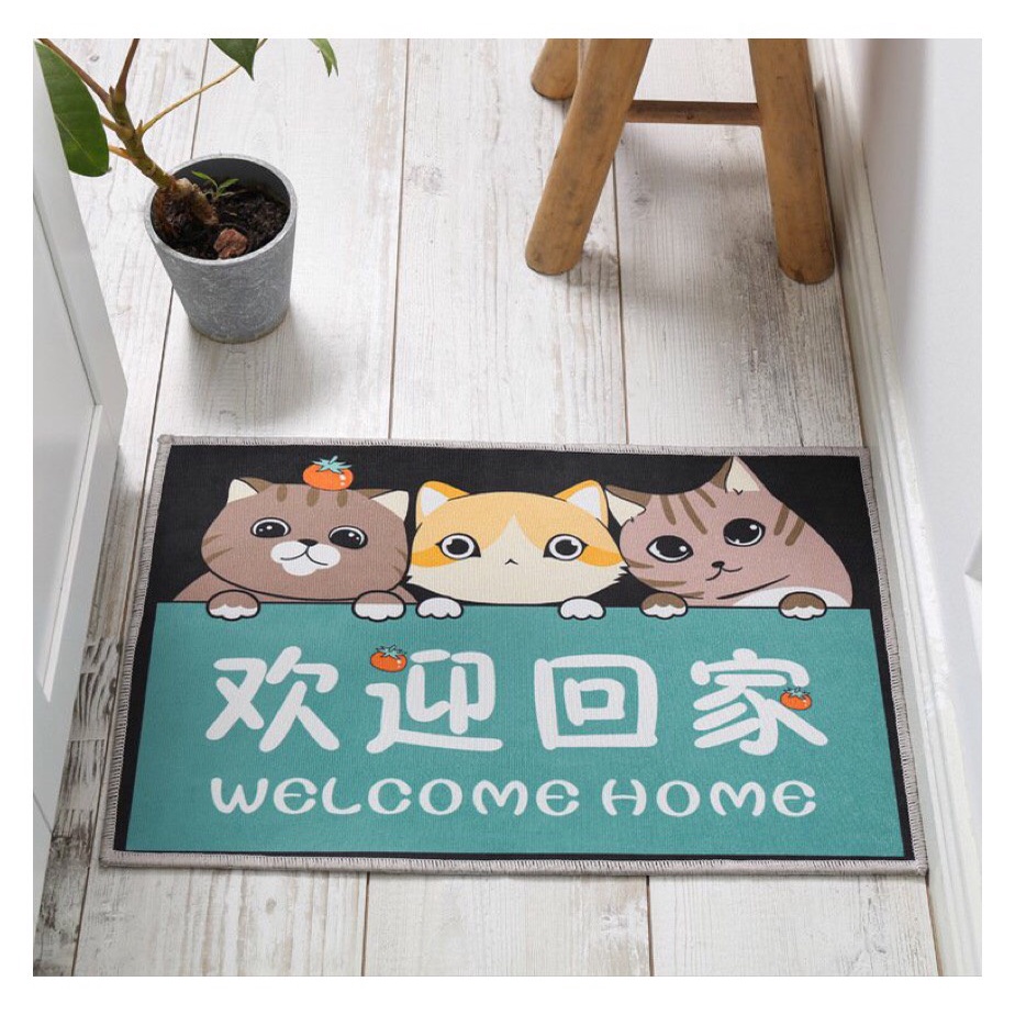 Thảm chùi chân chống trượt cao cấp 40x60