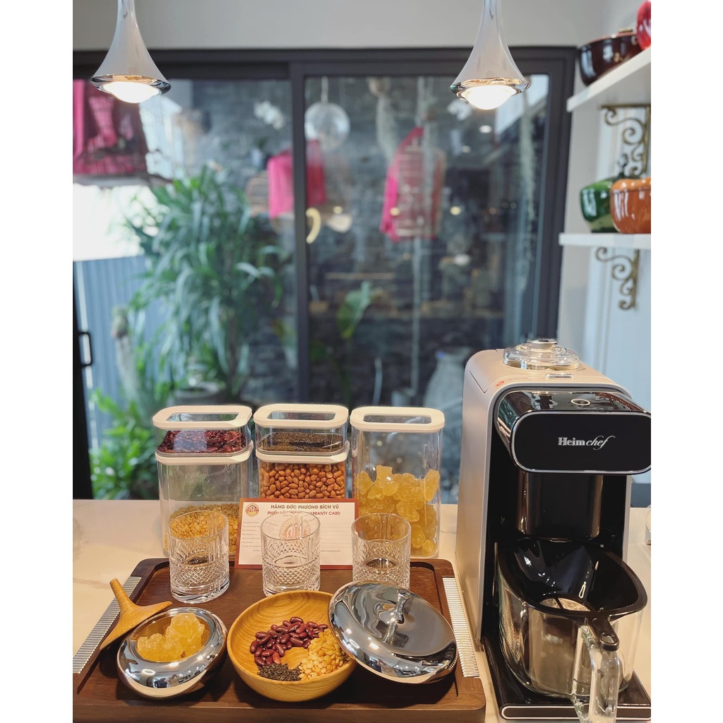 Máy Làm Sữa Hạt Heimchef Hàn Quốc, Bảo Hành 12 Tháng