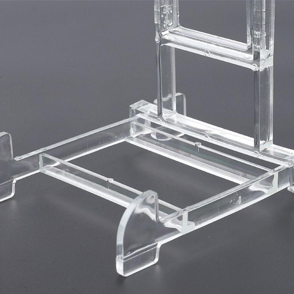 Bộ 5 Đế Nhựa Acrylic Trong Suốt Cỡ Lớn Có Thể Điều Chỉnh