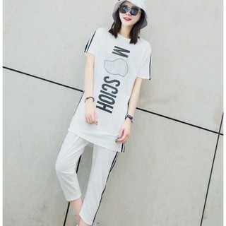Set quần áo nữ dáng thể thao mới cho chị em Thoải mái - Đơn giản