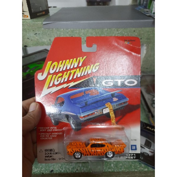 xe Johnny lightning Pro Street GTO , hàng hiếm