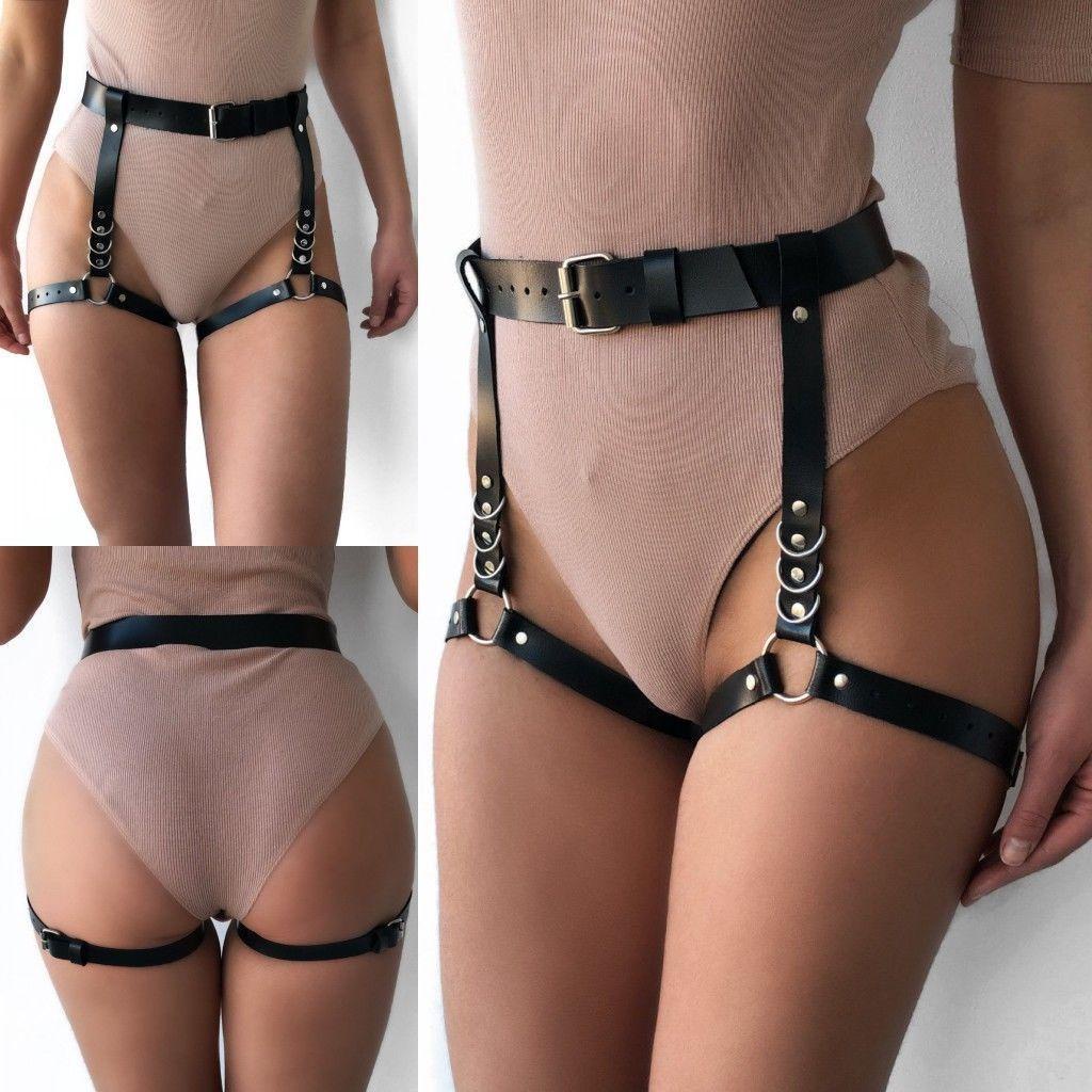 Dây Đai Nịt Tất / Đùi Phong Cách Gothic Gợi Cảm Có Thể Điều Chỉnh