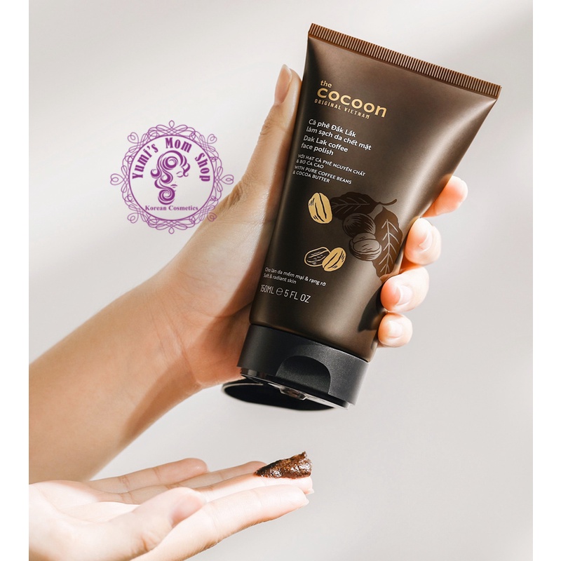 [Face] Tẩy tế bào chết mặt từ Cà Phê  Dak Lak Cocoon Coffee Face Polish 150ml | BigBuy360 - bigbuy360.vn