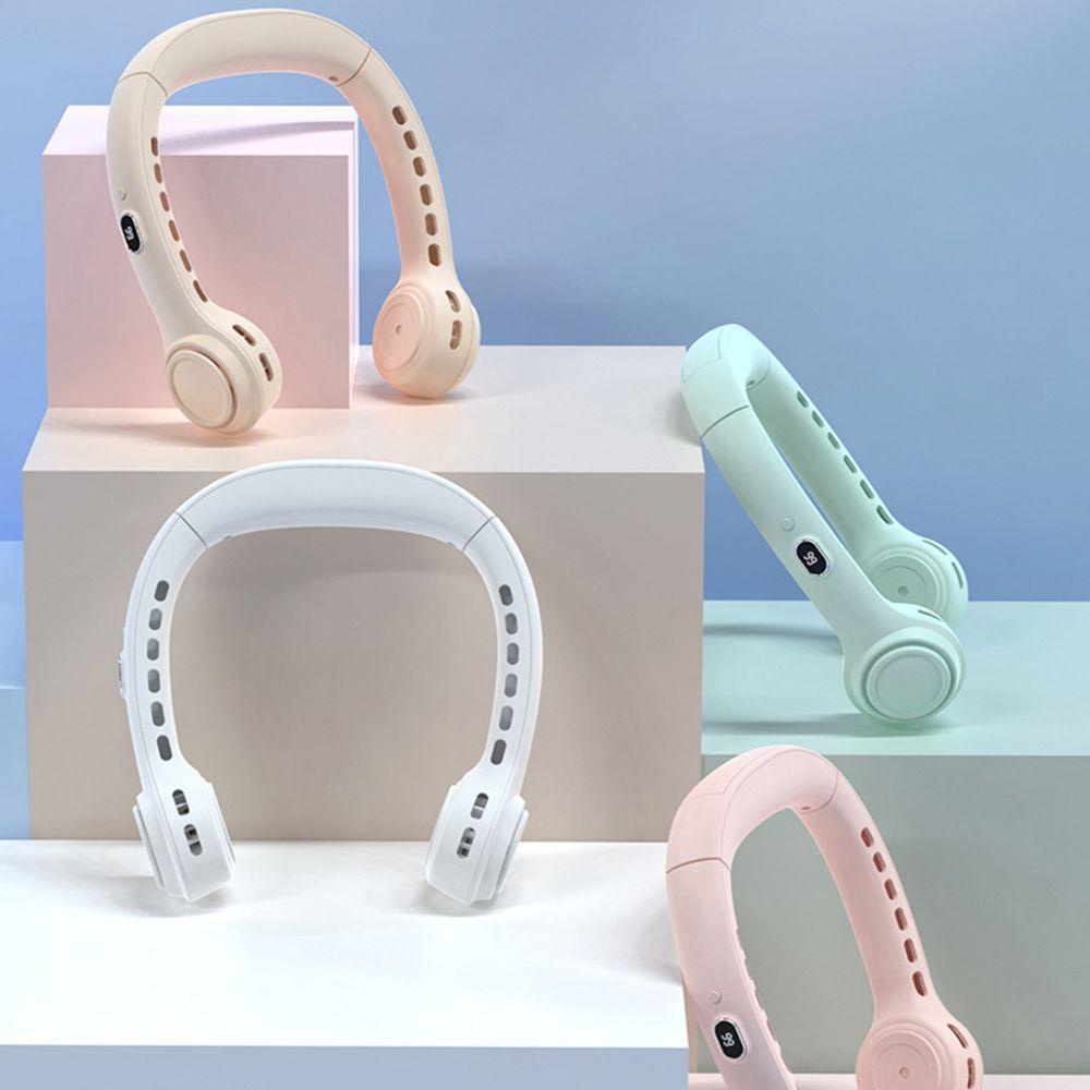 BTLIMER Quạt Treo Cổ Không Cánh Kỹ Thuật Số Không Ồn