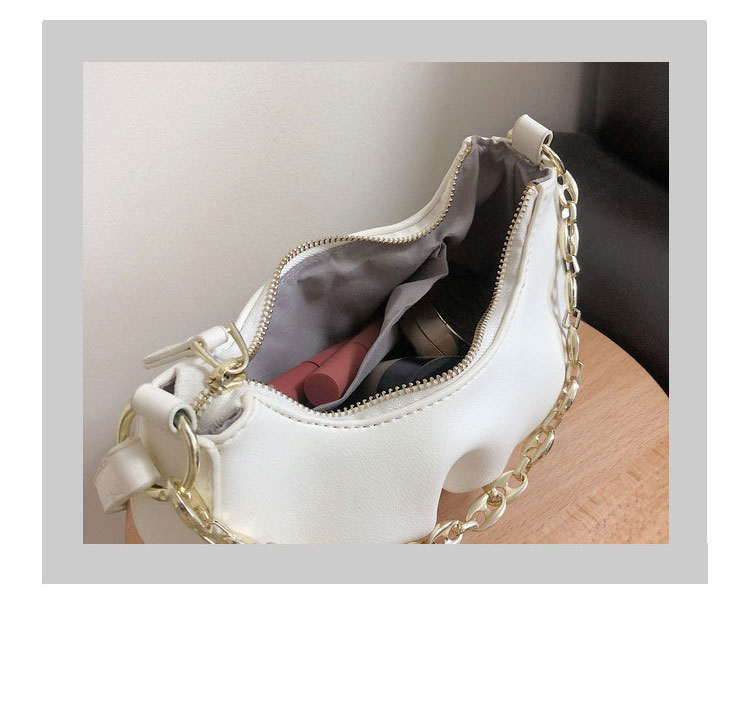 Túi Đeo Vai Phối Dây Xích Thiết Kế Nhỏ Gọn Thời Trang