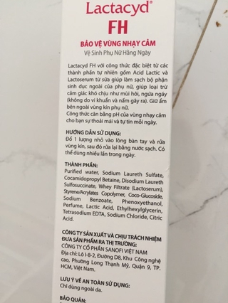Lactacyd Rửa phụ khoa