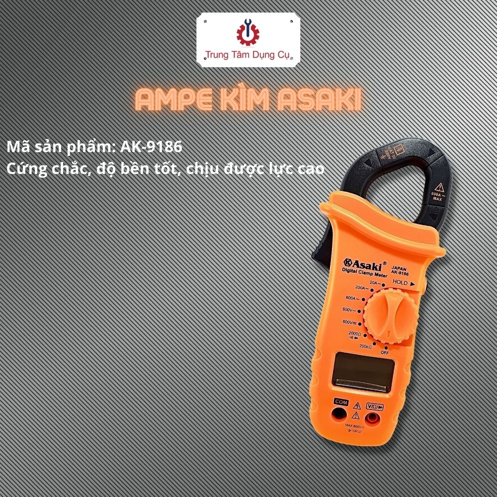 Ampe kìm Asaki AK-9186