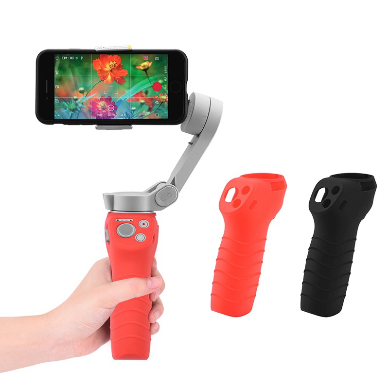 Vỏ Bảo Vệ Chống Trầy Cao Cấp Cho Dji Om 4 Osmo Mobile 3 Gimbal For Om4, Red