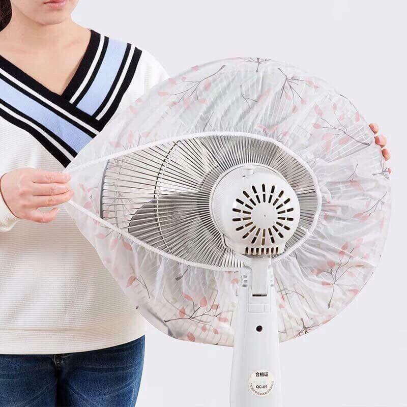 Bọc quạt tránh bụi cất đi