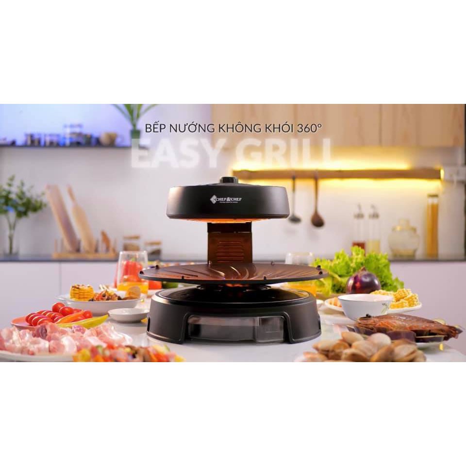 BẾP NƯỚNG CHEF&amp;CHEF BBQ HÚT KHÓI HÀN QUỐC