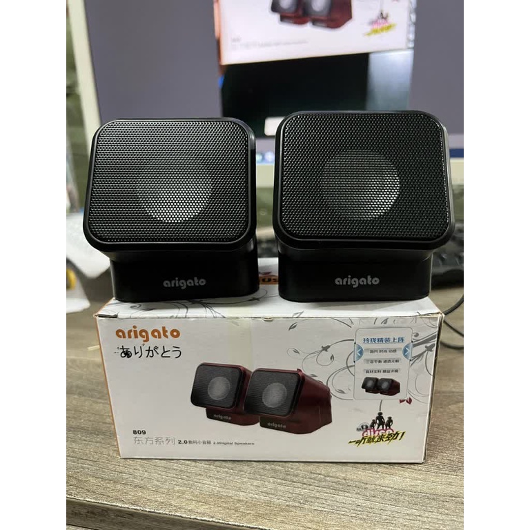 Loa Vi Tính - Loa Máy Tính Mini Arigato 809 Thay đổi được hình dạng. Âm Thanh Chất Lượng - Âm Bass Trầm