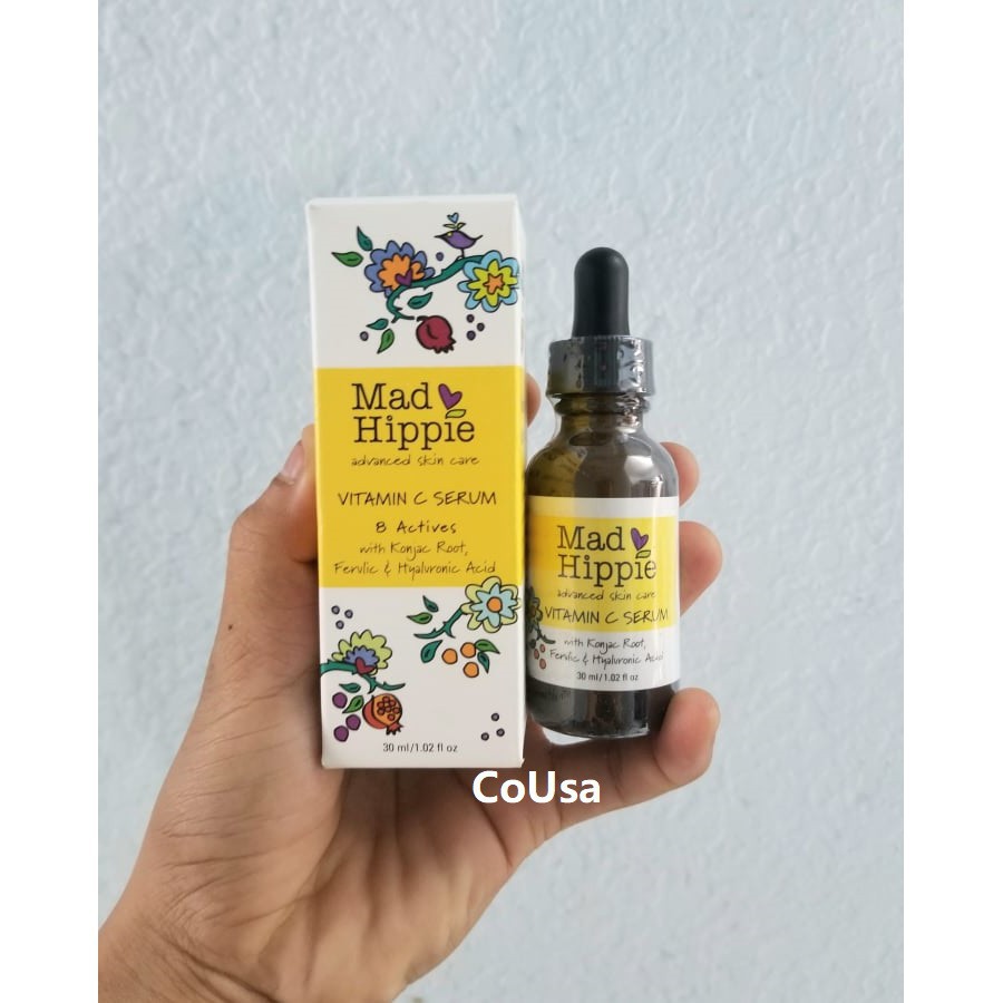 TINH CHẤT CHỐNG LÃO HÓA, LÀM SÁNG DA MAD HIPPIE VITAMIN C SERUM 30ML CHÍNH HÃNG - 7000