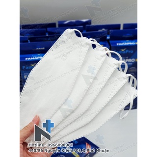 Combo 50 - 100 cái khẩu trang famapro 4d kf94 - hộp 10 cái