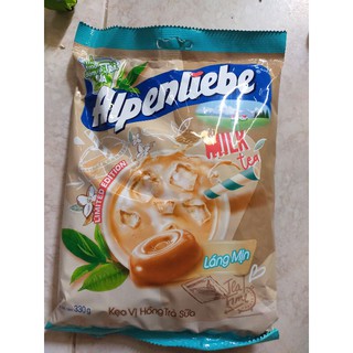 Kẹo Alpenliebe Hồng Trà Sữa gói 110 viên