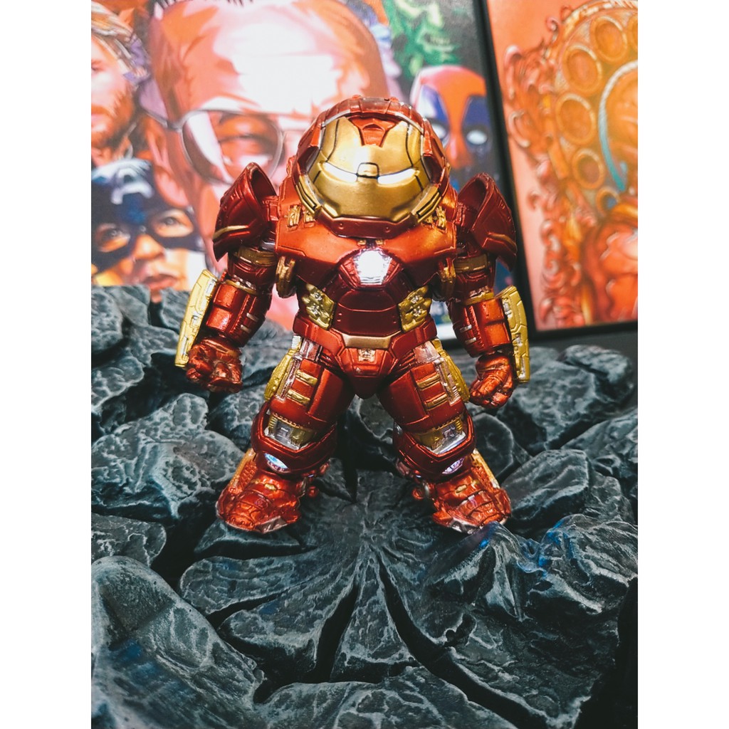 Mô hình Hulkbuster Chibi sáng đèn cực xinh