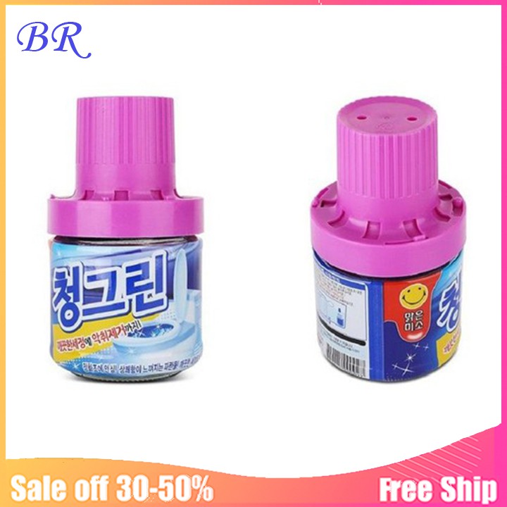 Combo 2 lọ thả bồn cầu Hàn Quốc hương hoa kháng khuẩn