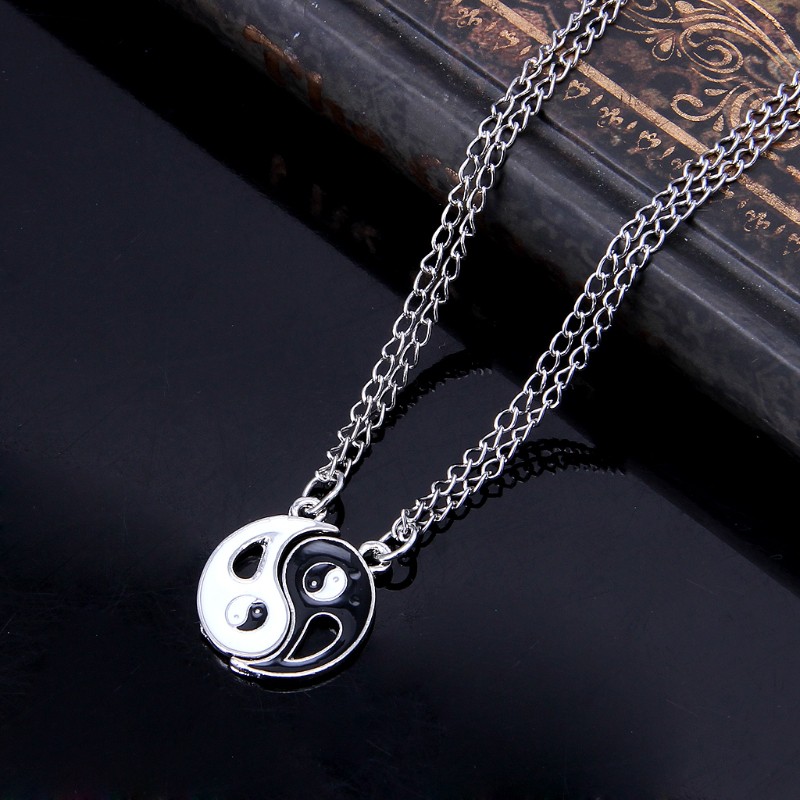 Arin❥Vòng cổ Mặt Mảnh Ghép Tình Bạn Cho Cặp Đôi