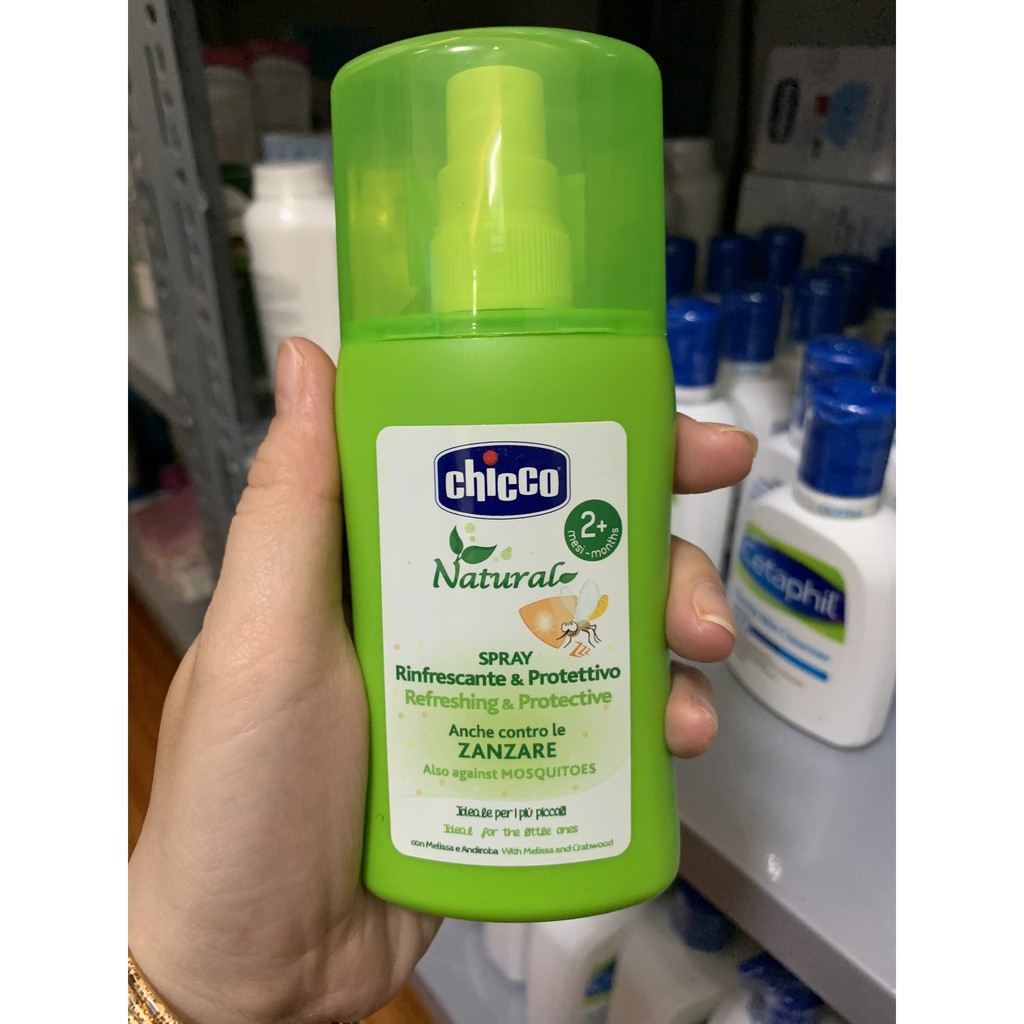 Xịt Đa Năng Đuổi Muỗi Và Làm Dịu Vết Muỗi Đốt Chicco 100ml Italia