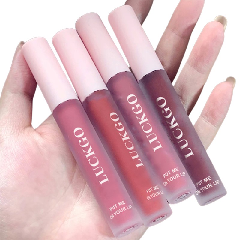 (Hàng Mới Về) Son Môi Hiệu Ứng Lì Mịn Màng Không Dễ Phai Cho Nữ | BigBuy360 - bigbuy360.vn