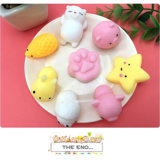 Thú mochi dẻo đáng yêu, Squishy thú dẻo dễ thương (giao hình ngẫu nhiên) E314