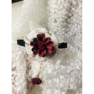 hanbok váy  đỏ cho bé(ảnh thật )