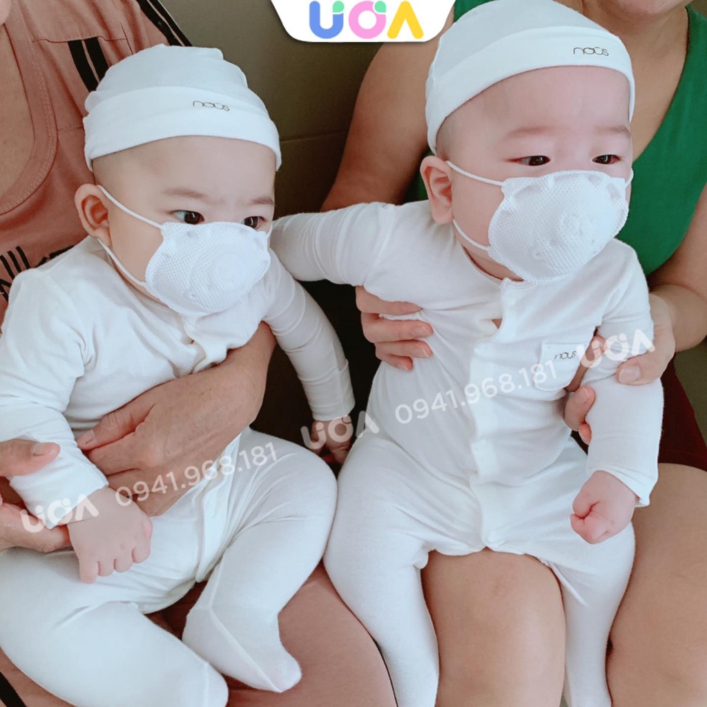 Khẩu Trang Gấu Uni Mask Siêu Dễ Thương Cho Bé Set 3 Cái