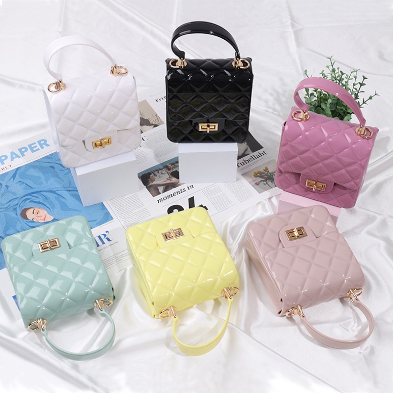 IELGY Túi Đeo Vai Hình Vuông Cỡ Nhỏ Màu Kẹo Dễ Thương Phong Cách Hàn Quốc Thời Trang Cho Nữ