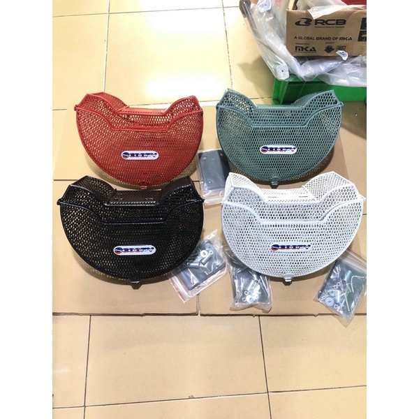 RỔ SCOOPY, RỔ SCOOPY THÁI LAN MẪU CÓ NẮP ĐẬY ĐỦ MÀU - PHỤ KIỆN XE MÁY