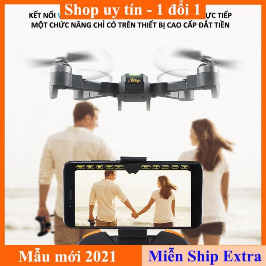 Flycam mini, Máy bay điều khiển từ xa XT-1 kết nối Wifi quay phim chụp ảnh Full HD 720P  - Bảo hành 1 - 1