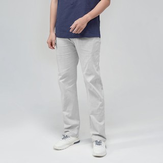 Quần dài lưng thun ống suông vải Đũi/Linen Rough