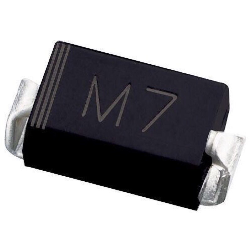 [30 con] Diode dán SMD M7 1A 1000V 1N 4007 SMA DO-214AC