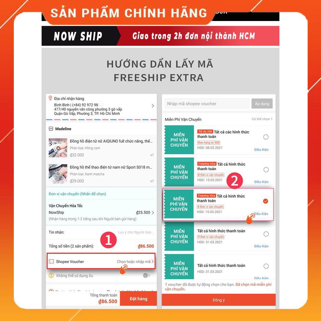 [Hàng Chính Hãng]  Đồng hồ thời trang nữ dây da AKS05 mặt số dể dàng xem giờ [Uy tín về chất lượng] | BigBuy360 - bigbuy360.vn