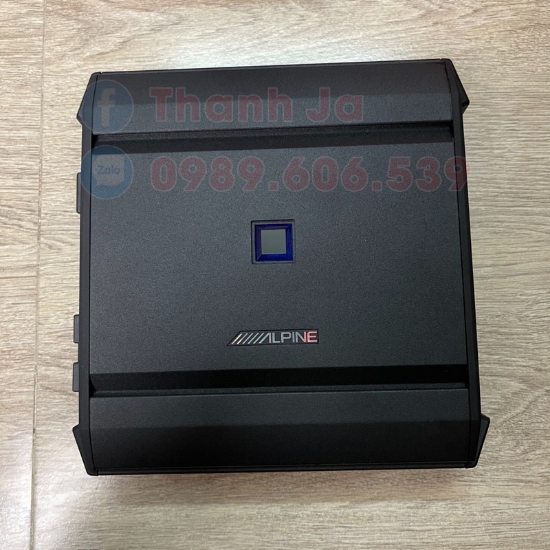 Amply Xe Hơi 1 Kênh Đánh Sub Hơi Alpine S-A60M Nhật Bản