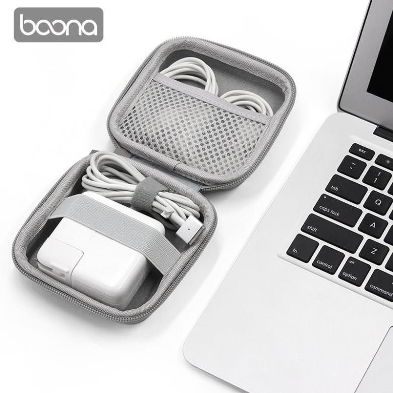 Hộp Đựng Sạc Cáp Macbook Chống Sốc Chống Nước Boona Đẹp Và Ngăn Nắp | BigBuy360 - bigbuy360.vn
