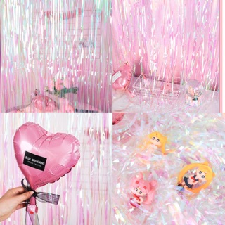 Rèm trang trí tiệc hologram