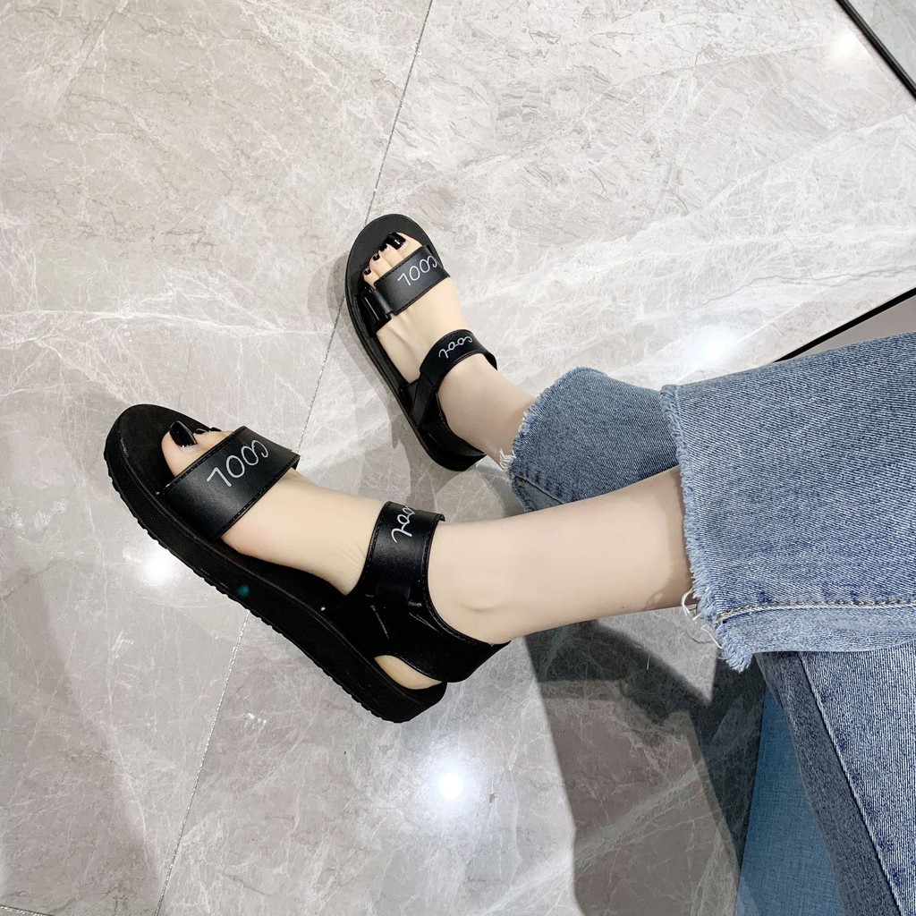 [Mã FAWEEKDAY2 giảm 10000 đơn 50000] [INS HOT] Giày Sandal nữ với dây chuyền đồng😍TAWANA 💖DÉP CAO SU (LD25)